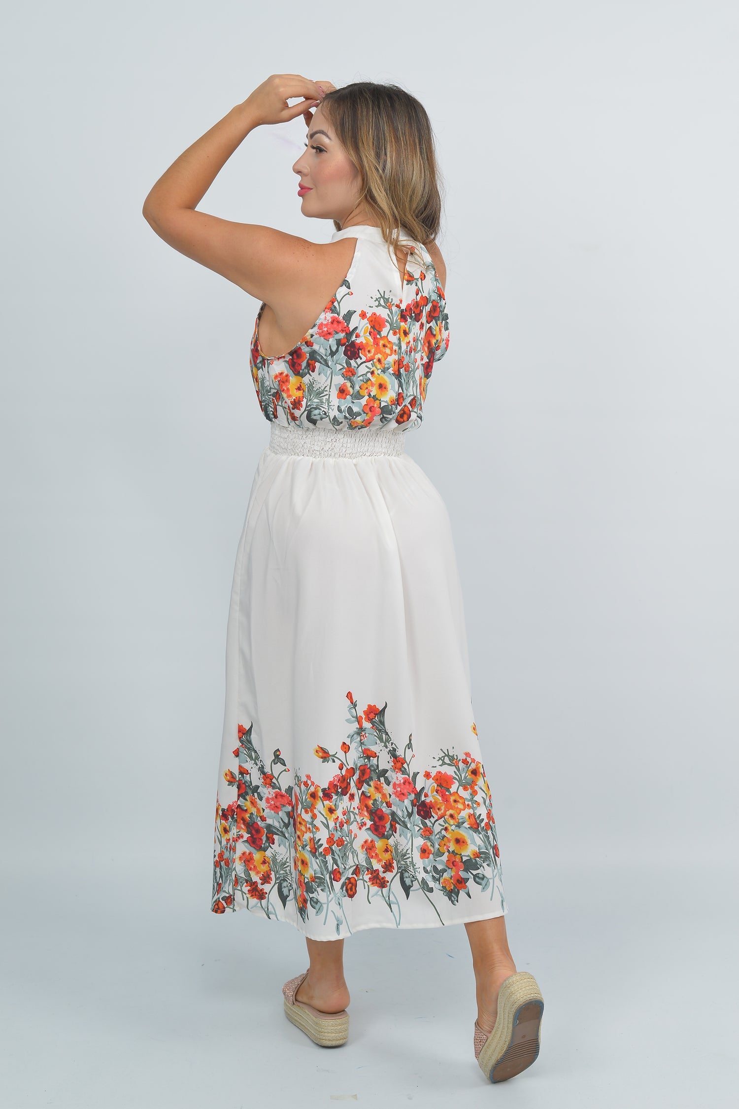 Vestido Campo Floral 	R617