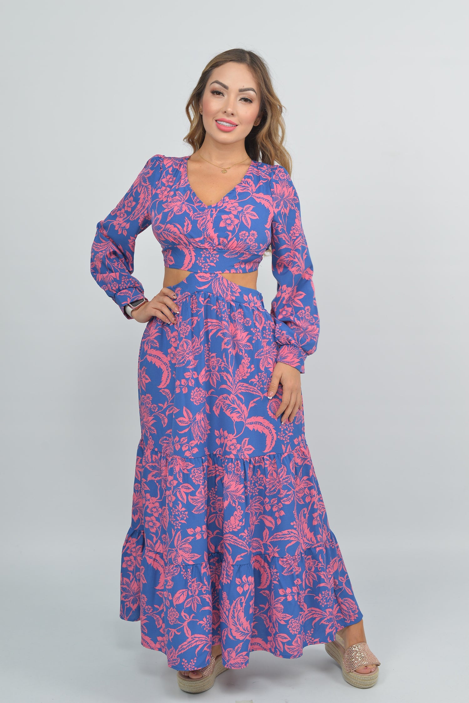 Vestido Floral Bonita 	R624 (AGOTADO)